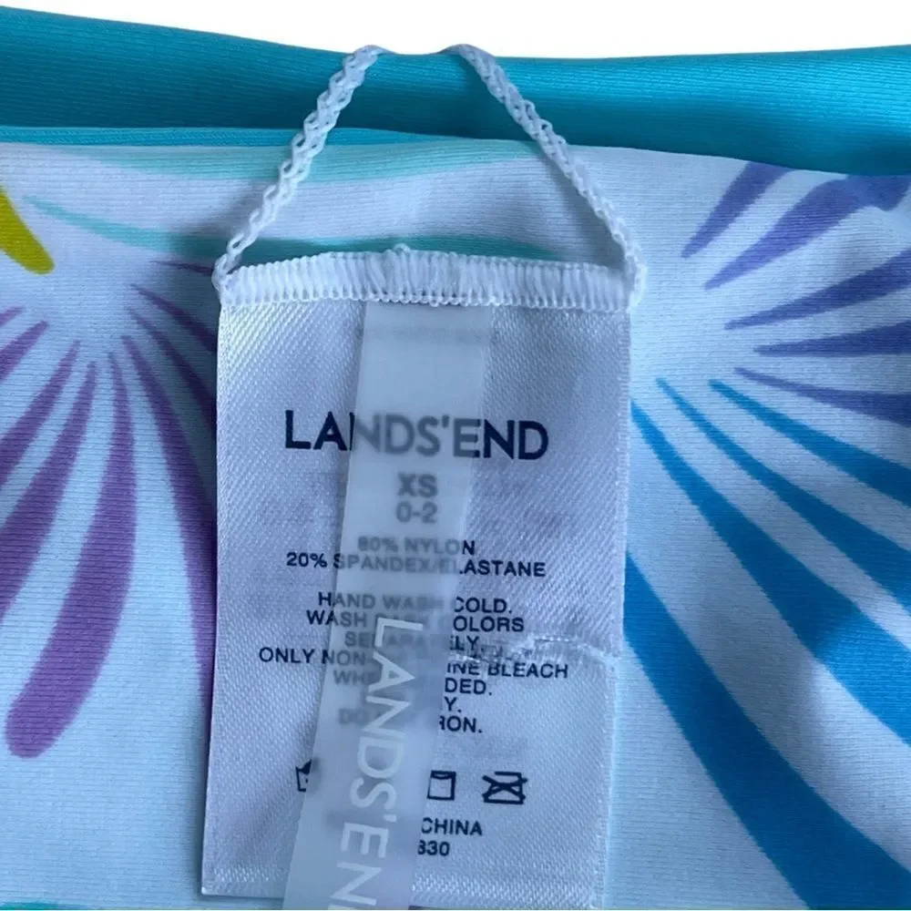 Land’s EndFloral Reversible Bikini Bottom XS 0-2